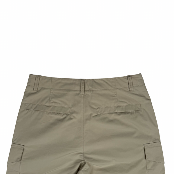 Stone Island 2025 Light Khaki Beige Type Re Fit Cotton Cargo Trousers - 31" (Medium)