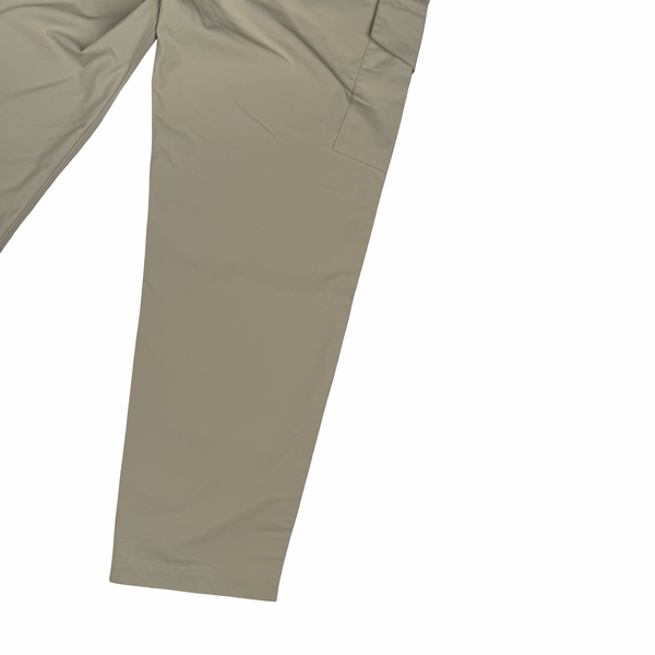 Stone Island 2025 Light Khaki Beige Type Re Fit Cotton Cargo Trousers - 31" (Medium)