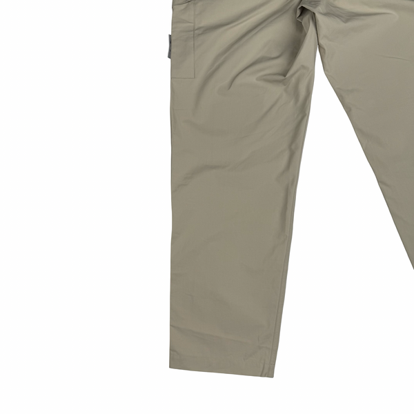 Stone Island 2025 Light Khaki Beige Type Re Fit Cotton Cargo Trousers - 31" (Medium)