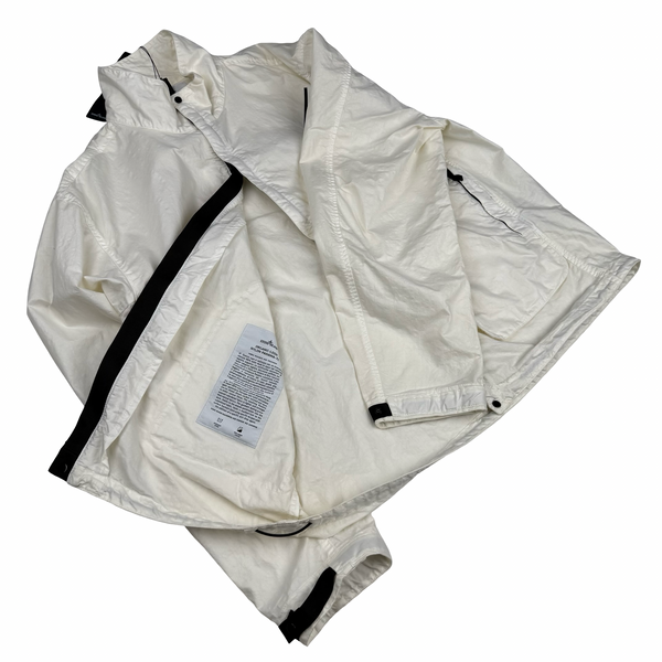 Stone Island 2025 Organic Nylon Panama TC Zipped Jacket - XL