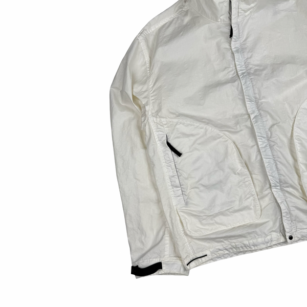 Stone Island 2025 Organic Nylon Panama TC Zipped Jacket - XL