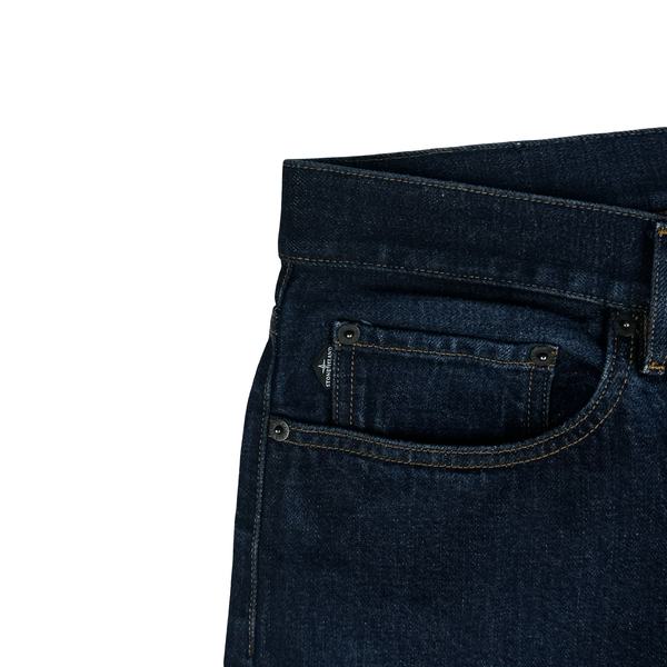 Stone Island 2013 Dark Blue Denim RE-T Fit Jeans - 38”