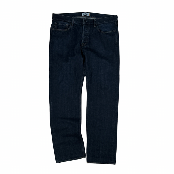 Stone Island 2013 Dark Blue Denim RE-T Fit Jeans - 38”