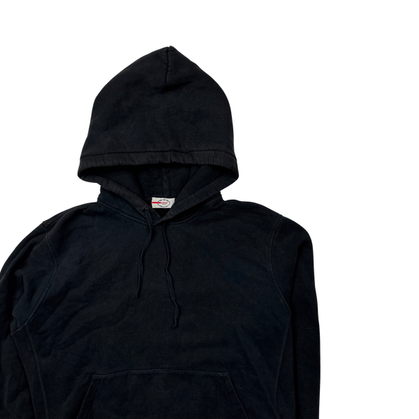 Prada Black Thick Cotton Pullover Hoodie - Large