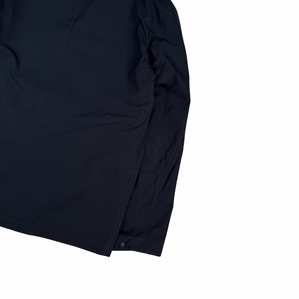 Stone Island Dark Navy Weatherproof Cotton Canvas Ghost Piece Jacket - Medium