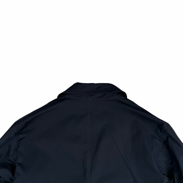 Stone Island Dark Navy Weatherproof Cotton Canvas Ghost Piece Jacket - Medium