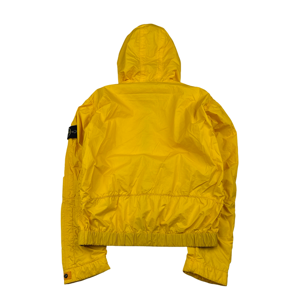 Stone Island 2011 Yellow Membrana TC Hooded Jacket - Medium