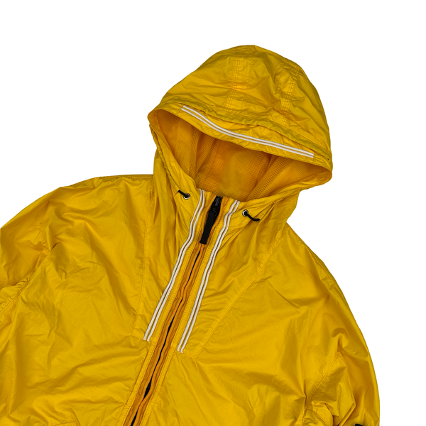 Stone Island 2011 Yellow Membrana TC Hooded Jacket - Medium