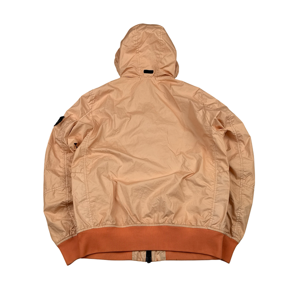 Stone Island 2018 Orange Membrana 3L TC Rain Jacket - Medium