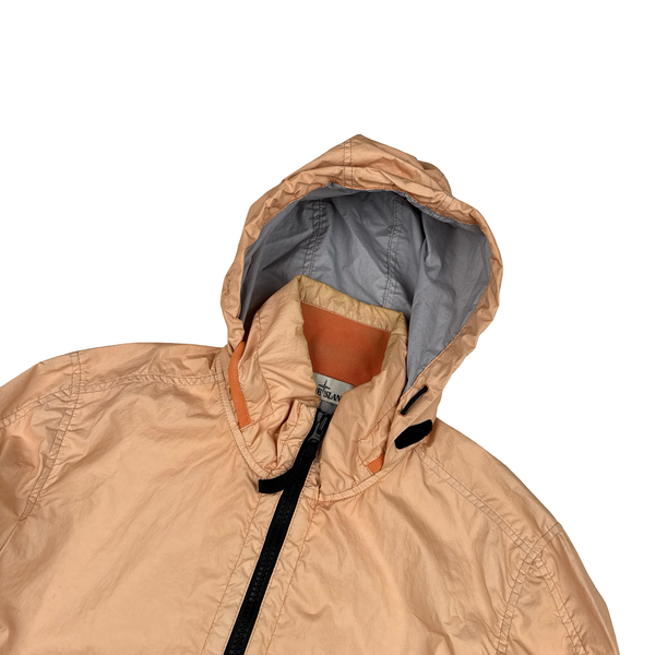 Stone Island 2018 Orange Membrana 3L TC Rain Jacket - Medium