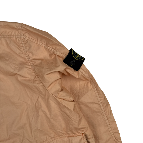 Stone Island 2018 Orange Membrana 3L TC Rain Jacket - Medium