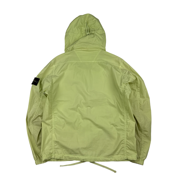 Stone Island 2017 Yellow Tela Paracadute Hooded Jacket - Large