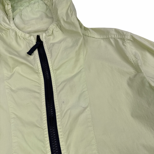 Stone Island 2017 Yellow Tela Paracadute Hooded Jacket - Large