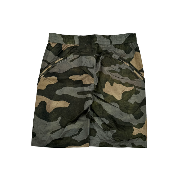 CP Company Pro Tek Camo Bermuda Shorts - Large