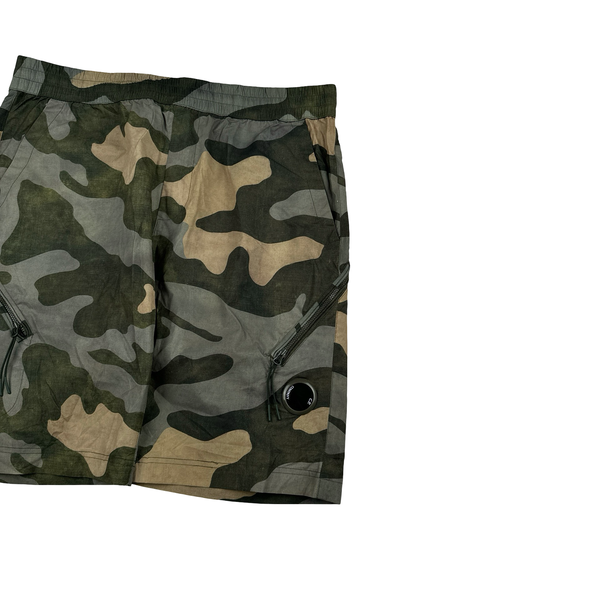 CP Company Pro Tek Camo Bermuda Shorts - Large
