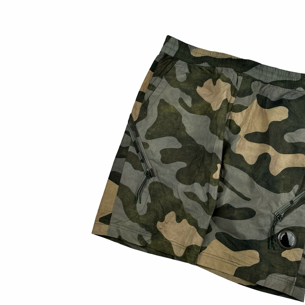 CP Company Pro Tek Camo Bermuda Shorts - Large