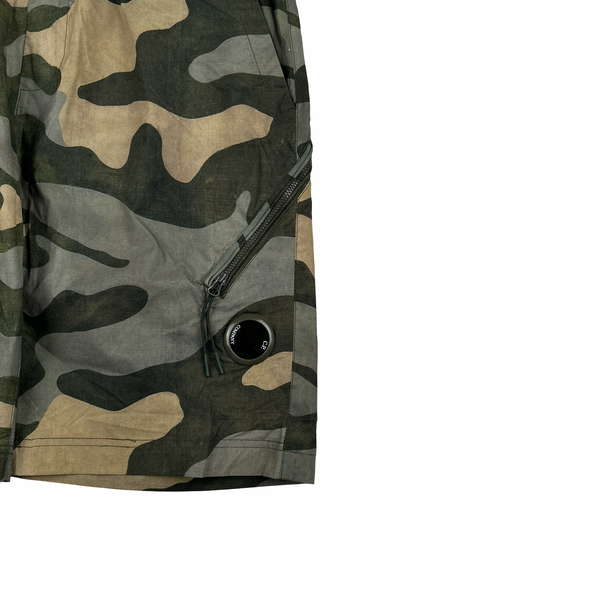 CP Company Pro Tek Camo Bermuda Shorts - Large