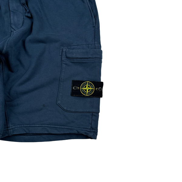 Stone Island 2020 Navy Cotton Shorts - XL