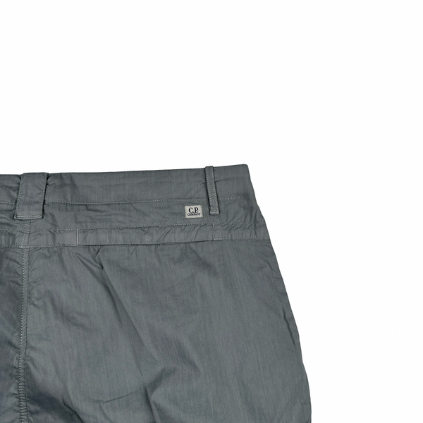 Cp Company Grey 50 Fili Stretch Cargo Shorts - XL