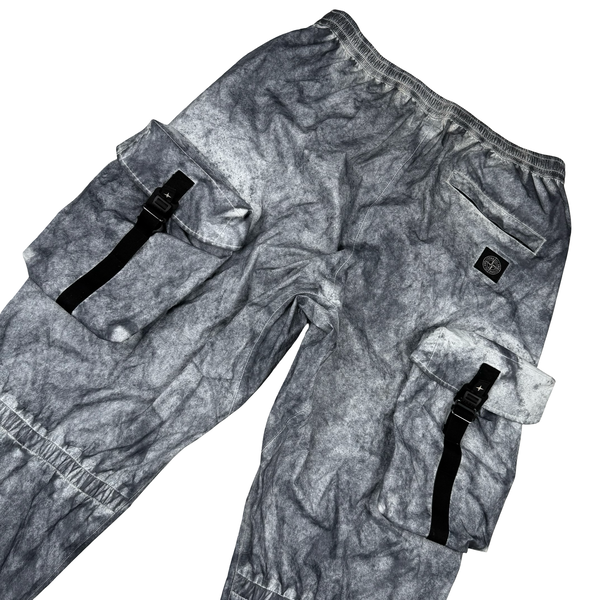 Stone Island 2020 Membrana Dust Hand Finished Cargo Trousers - XL