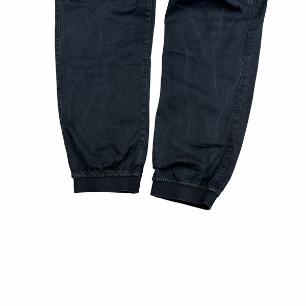 Stone Island 2024 Navy RE Fit Cargo Trousers - 30”