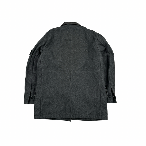 Stone Island Vintage 1998 Wool Blend Dutch Rope Field Jacket - Medium