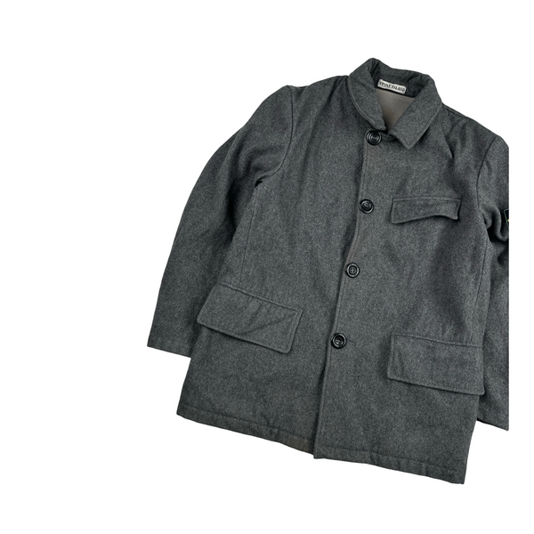 Stone Island Vintage 1998 Wool Blend Dutch Rope Field Jacket - Medium