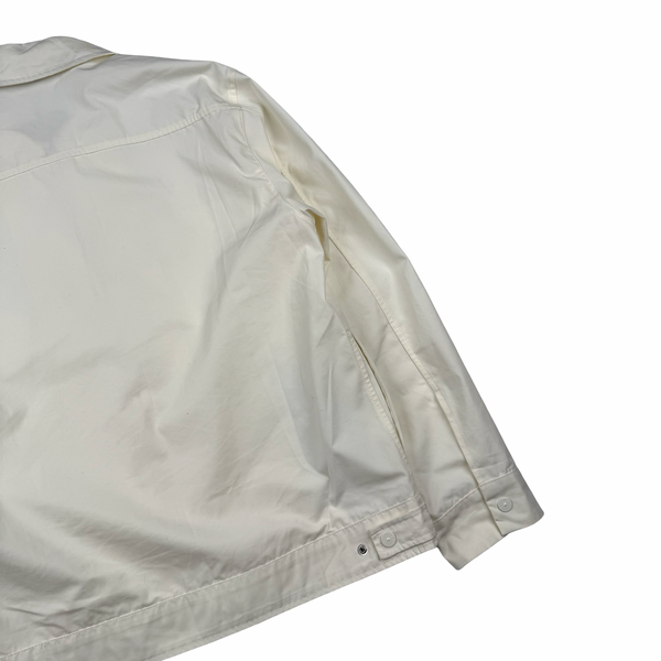 Stone Island 2024 Ivory O-Ventile Ghost Piece Overshirt - Small