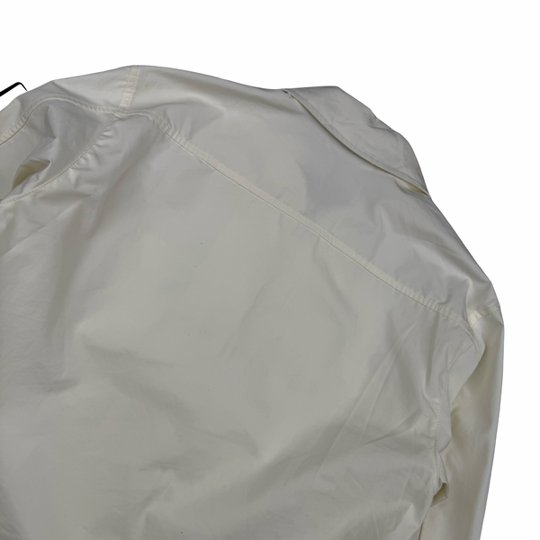 Stone Island 2024 Ivory O-Ventile Ghost Piece Overshirt - Small