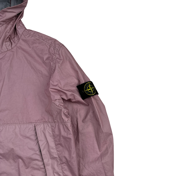 Stone Island Pink Membrana 3L TC Hooded Jacket - Small