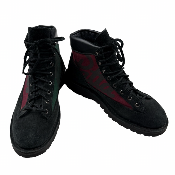 Danner x Patta Black Suede Light Walking Boots - UK 9