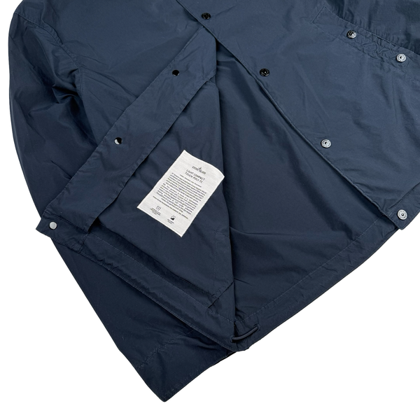 Stone Island Navy 2026 Light Compact Touch Poly-TC Jacket - Large