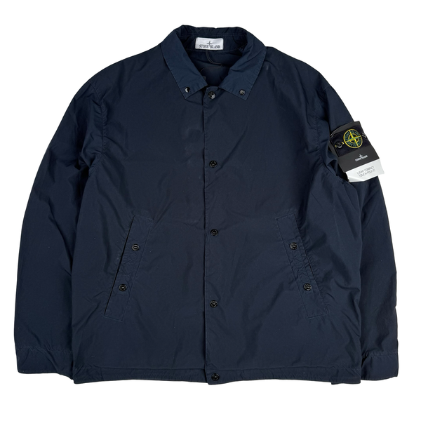 Stone Island Navy 2026 Light Compact Touch Poly-TC Jacket - Large