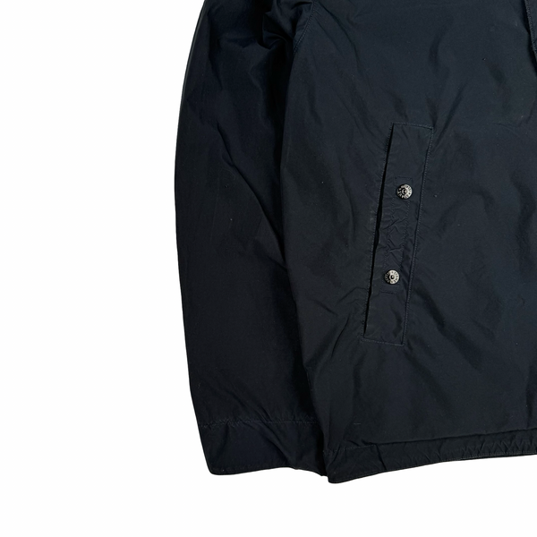 Stone Island Navy 2026 Light Compact Touch Poly-TC Jacket - Large