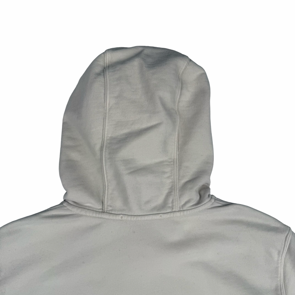 Stone Island 2023 Cream Cotton Hoodie Jumper - Large