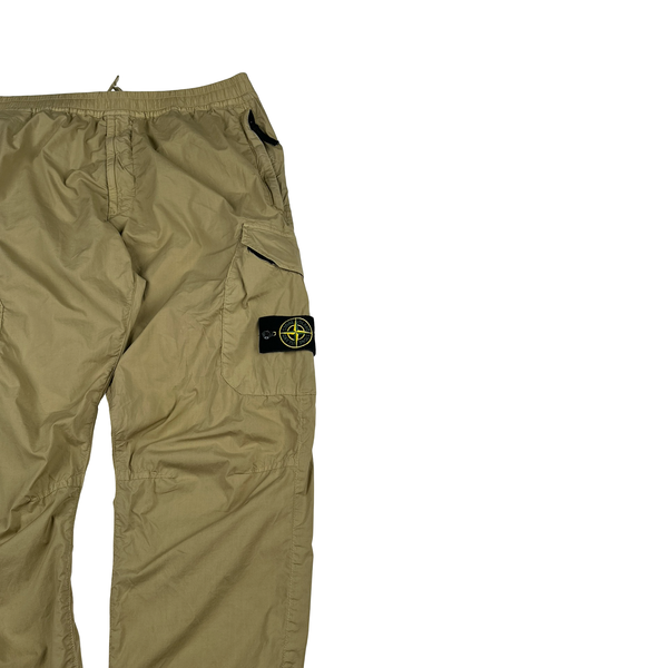 Stone Island 2020 RE T Light Brown Cargo Trousers - 36"
