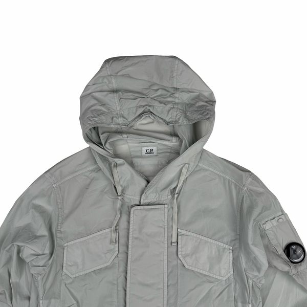 CP Company Silver Chrome-R Lightweight Jacket - Small - Large