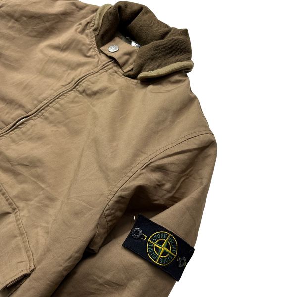 Stone Island AW2000 Vintage Military Quilted Jacket - Small