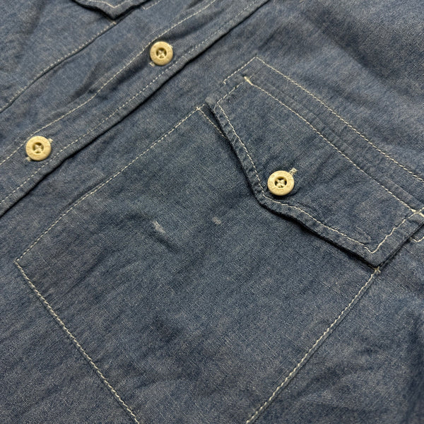 Stone Island 2015 Cotton Button Down Shirt - Medium