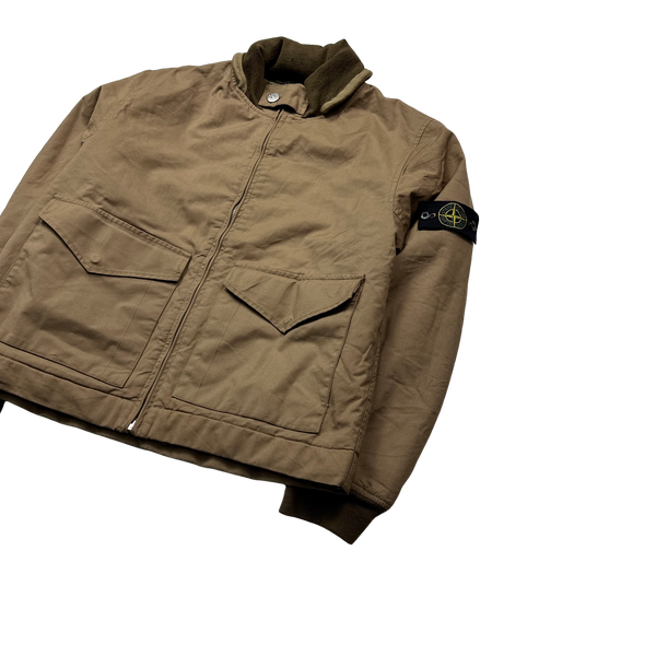 Stone Island AW2000 Vintage Military Quilted Jacket - Small