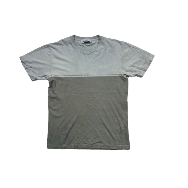 Stone Island Marina Striped Cotton T Shirt - Small