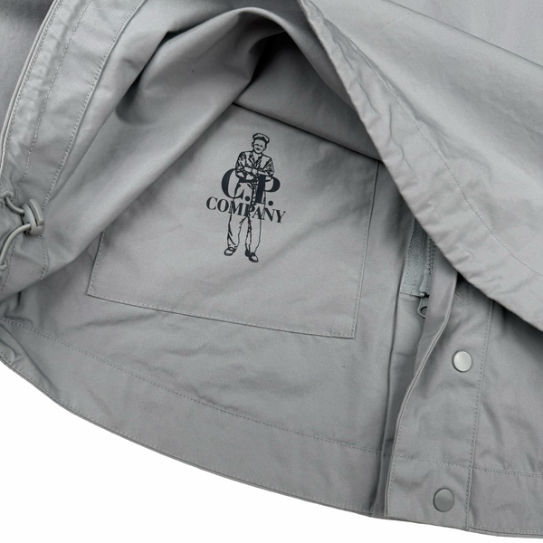 CP Company Silver Metropolis Series 3-2 HyST Overshirt Jacket - Large