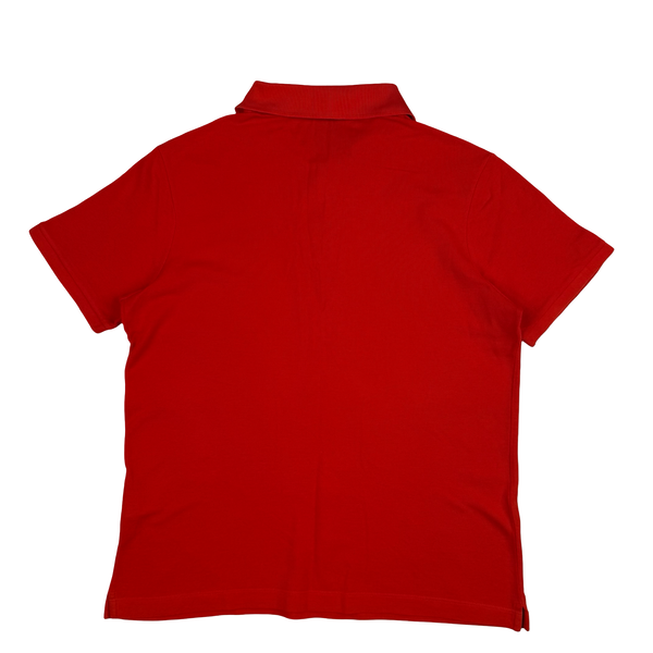 Paul Shark Red Short Sleeve Polo - Medium