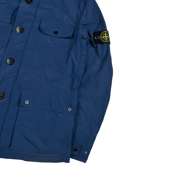 Stone Island 2013 Blue Micro Reps Field Jacket - Medium