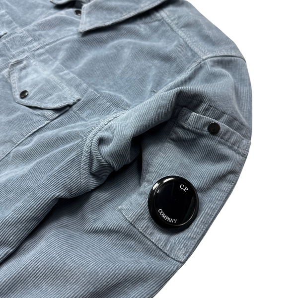 CP Company Light Blue Corduroy Shirt - Small