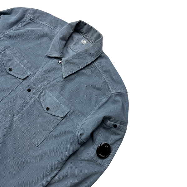 CP Company Light Blue Corduroy Shirt - Small