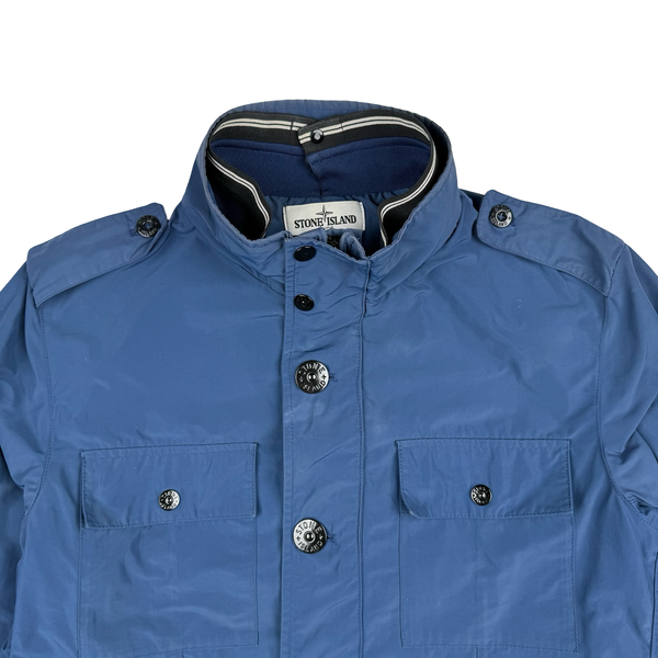 Stone Island 2013 Blue Micro Reps Field Jacket - Medium
