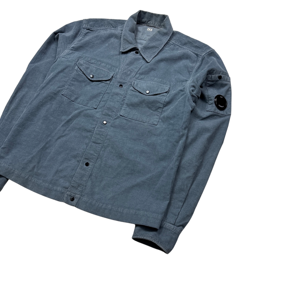 CP Company Light Blue Corduroy Shirt - Small