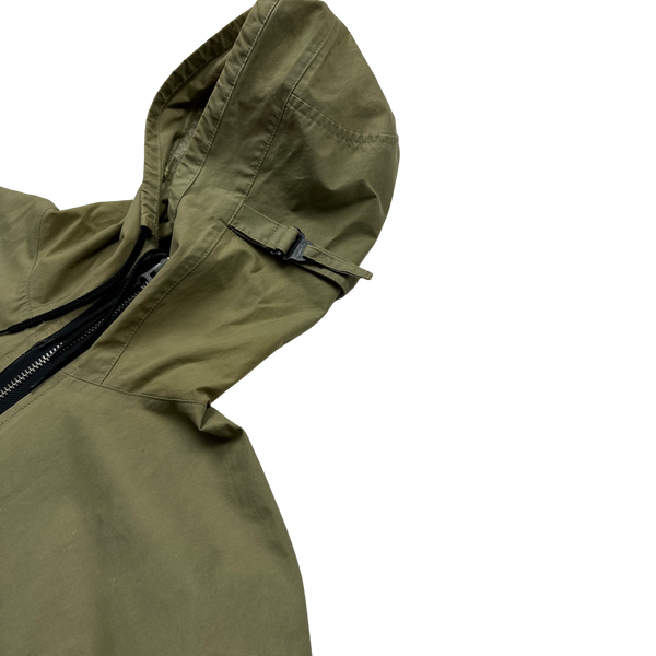 Stone Island 2004 Cotton Hooded Parka Jacket - Large