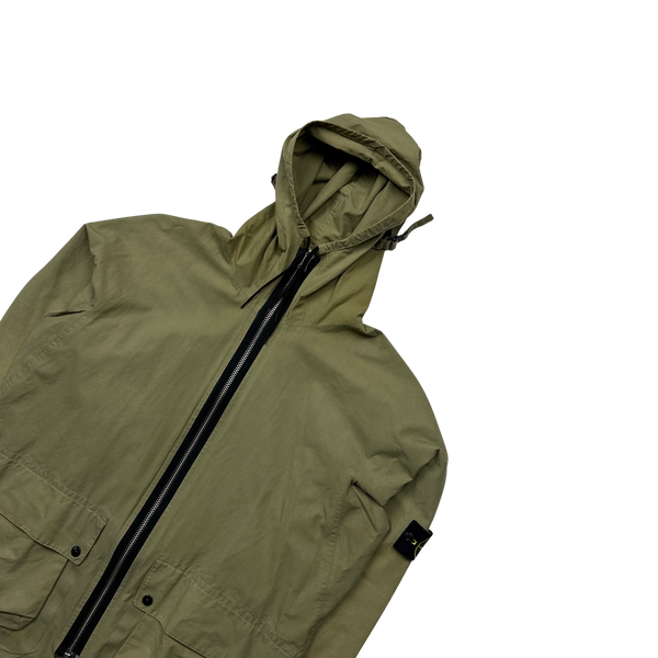Stone Island 2004 Cotton Hooded Parka Jacket - Large